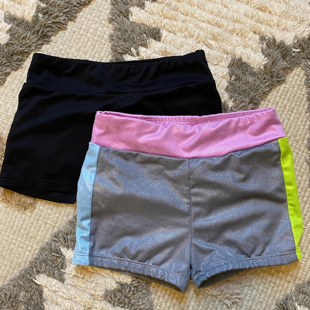Freestyle Girls Dance Gymnastics Shorts